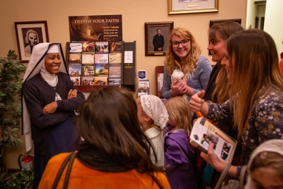 Sisters of Mary, Mother of the Church visit SJV (8 of 9)